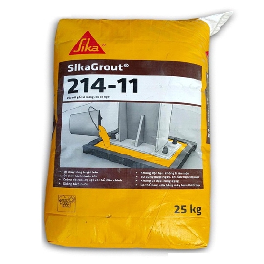 Waterproof mortar SikaGrout 214-11 (25kg)