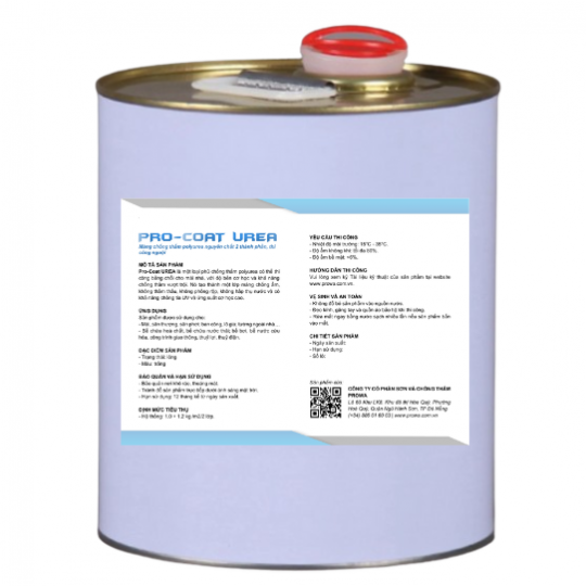 Sơn chống thấm Polyurea (nguội) Pro-Coat Urea